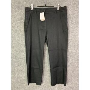 NEW $79 J Jill Womens Linen Stretch‎ Trousers Pants Size 10 Petite